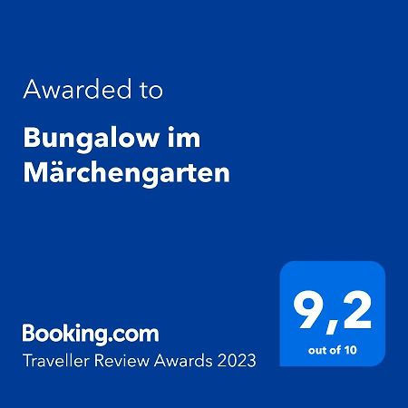 Bungalow Im Maerchengarten Krauschwitz Dış mekan fotoğraf